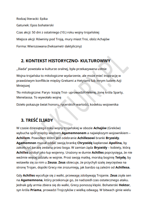Podgląd Iliada
